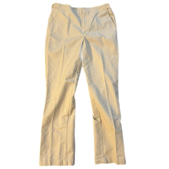 Coldwater Creek Tan Natural Fit Adjustable Waist Khaki Pant - Picture 1 of 8